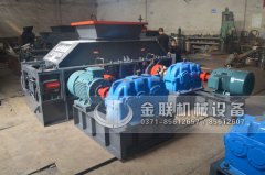 2PG1208液壓直連式對輥制砂機發貨圖片